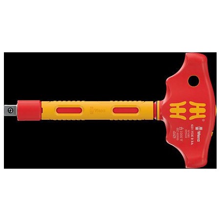 Wera 410 und VDE B RA VDE-isoliert Quergriff – 3/8