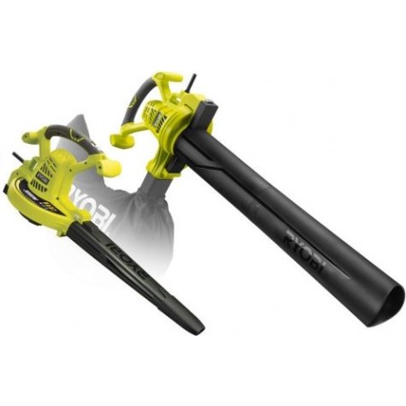 Ryobi Elektrisches Laubbläsgerät RBV3000 CSV mit Laubsauger, 3000 W, 45 l (5133002188)