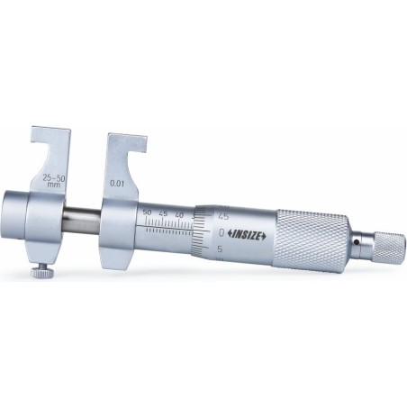 Insize Mikrometer 25–50, flache Innenmessspitze (3220-50)