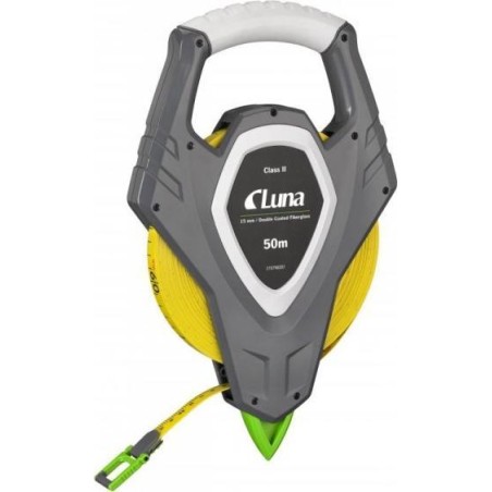 Luna Glasfaser-Maßband LGO in offener Hülle, 50 m