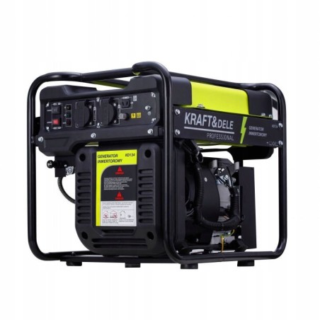 Kraft&Dele 4000 W einphasiger mobiler Benzin-Stromgenerator