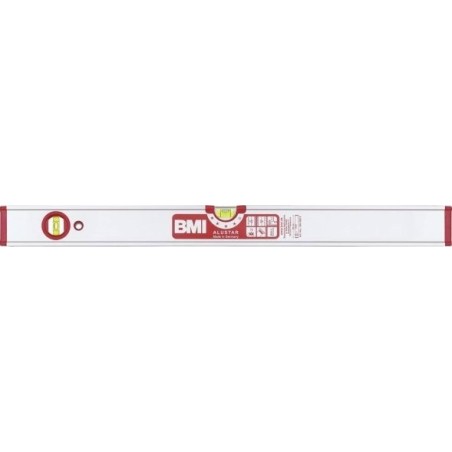 BMI BMI Alustar 100 cm eloxiertes Aluminiumprofil mit Wasserwaage