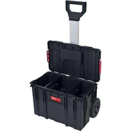 EXPERT WERKZEUGKASTEN MIT RÄDERN, 38 L, 2 VERSTELLBARE EINTEILUNGEN (1 MIT ORGANISATOR) [EXPERT]