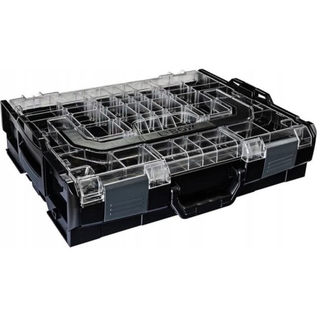 L-boxx L-BOXX Werkzeugkoffer 102 Schwarz/Anthrazit (Deckel transparent)