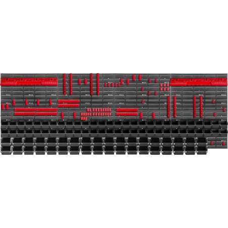 Kadax KADAX Werkzeugtafel Wand 232 x 78 cm, 174 Teile