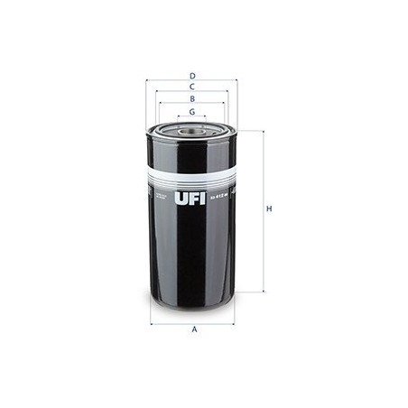 Ölfilter (Zentrifugalfilter, Durchflussfilter) passend für: FENDT 2 D FARMER, 200 K FARMER, 200 S FARMER, 200 SA FARMER, 200 V FARMER, 200