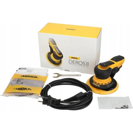 Mirka DEROS II 650 Exzenterschleifer – neue Generation, staubfrei, 5,0 mm