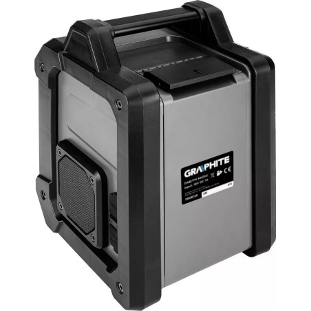 Graphite Radio Akku- und Netzbetriebene Bauwerkzeuge Energy+ 18 V 58GE128 + 4-Ah-Akku mit Ladegerät 58GE132