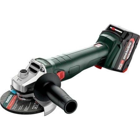 Metabo-Winkelschleifer METABO.WINKELSCHLEIFER 18 L 9-125 QUICK 2x5,2Ah METABOX