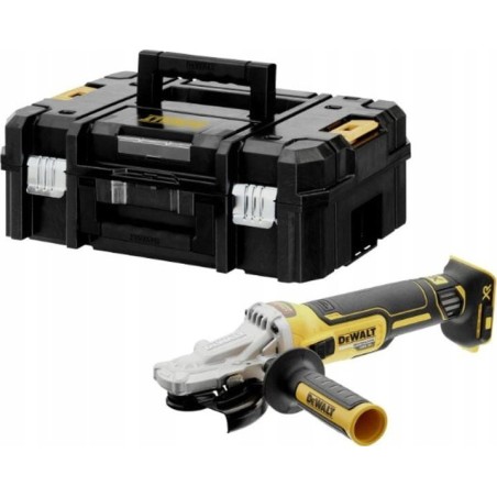 Dewalt-Schleifmaschine DEWALT WINKELSCHLEIFER 18 V DCG405FNT 125 mm BL FLACHKOPF TSTAK