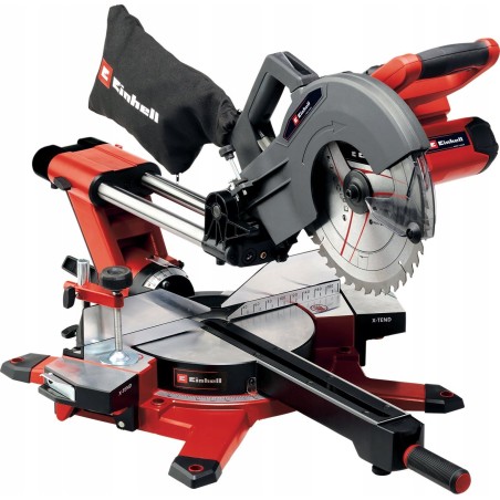 Einhell Akku-Gehrungssäge TE-MS 36/10 L Li-Solo, 36 Volt (2x18 V) (rot, ohne Akku und Ladegerät)