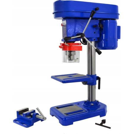 Geko-Bohrmaschine – Tisch-Säulenbohrmaschine 16 mm mit Schraubstock (1)