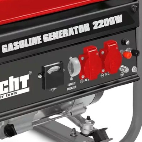 Hecht UnitedPower GG2500 Stromaggregat, 2200 W, einphasig