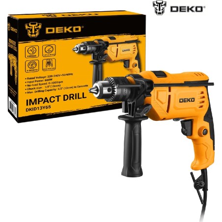 Bohrmaschine Deko DEKO SCHLAGBOHRMASCHINE 650 W, DREHZAHLREGELUNG DKID13Y65
