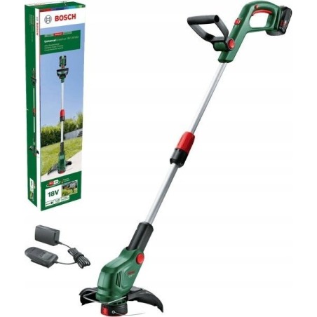 Bosch Akku-Rasentrimmer UniversalGrassCut 18V-26-500, 18 Volt (grün/schwarz, Li-Ionen-Akku 2,0 Ah, POWER FOR ALL ALLIANCE