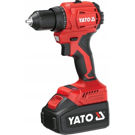 Bohrmaschine Yato YATO BRUSHLESS-BOHR- UND SCHRAUBMASCHINE 18 V, 45 Nm, OHNE AKKU UND LADEGERÄT