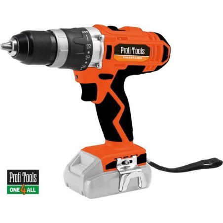 Bohrschrauber von Profi Tools Akku-Schlagbohrmaschine Profi Tools One-4-All 20 V