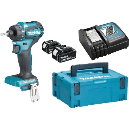 Bohrschrauber Makita DDF083RFJ 18 V, 2 Akkus à 3 Ah