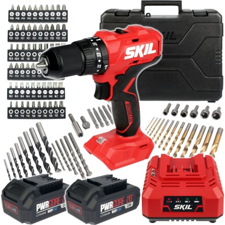 Akku-Bohrschrauber DRILL DRIVER CORDLESS 3021HC 20 V 2×2 Ah