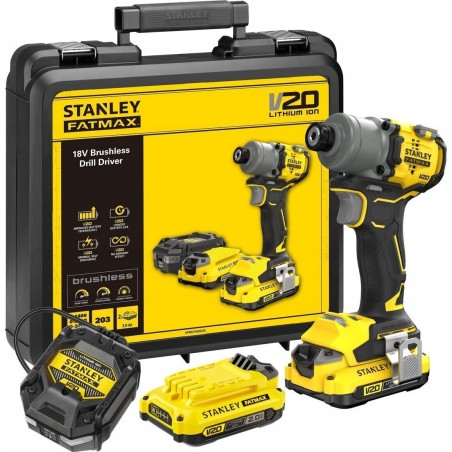 Stanley Schraubendreher SFMCF830D2K-QW 18 V