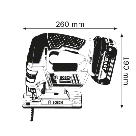 Bosch-Stichsäge GST 18 V-LI B 18 V