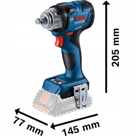 BOSCH 1/2"-Schlagschrauber GDS 18V-330 HC 2x5,0 Ah 330 Nm LB
