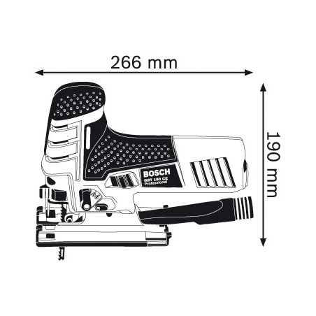Bosch-Stichsäge GST 150 CE, 780 W