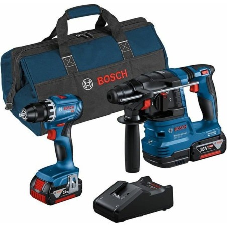 Bosch-Elektrowerkzeugset: Bohrerset und Zubehör BOSCH GSR18V-45 + GBH 18V-22 18 V