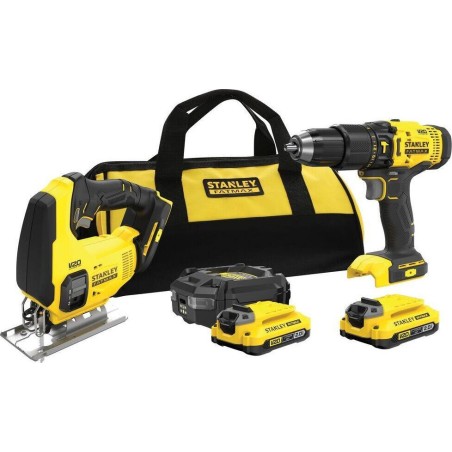 Stanley 6-teiliges Elektrowerkzeug-Set (SFMCK212D2S-QW)