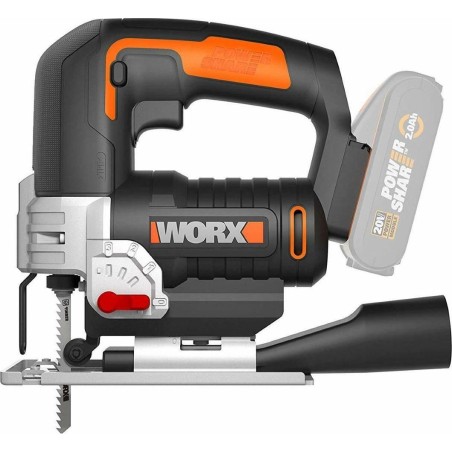 Worx Stichsäge WX543.9 20 V / 1 Akku im Lieferumfang enthalten