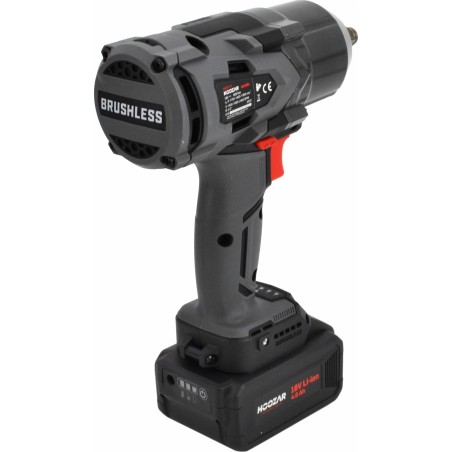 Schlagschrauber HOOZAR IMPACT WRENCH 1/2" 18 V 2x4,0 Ah 1000 N·m IW30BLM2