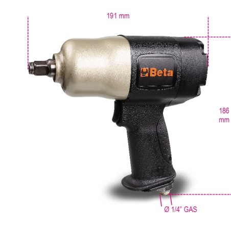 Beta Tools Schlagschrauber 1927CD, 6,2 bar, 1/2"