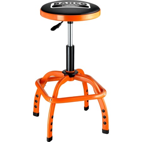 Bahco Verstellbarer Arbeitsstuhl 635–755 mm, Ø 355 mm, max. 136 kg