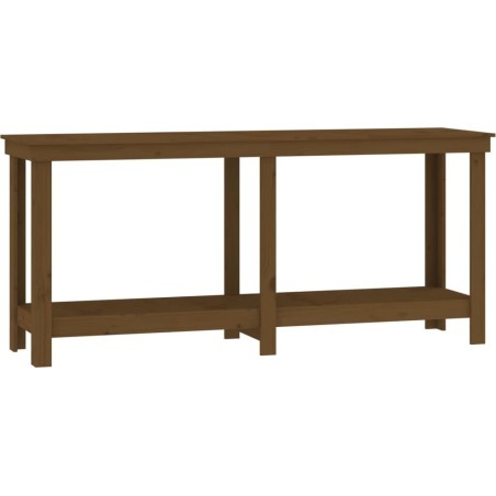vidaXL vidaXL Arbeitstisch, honigbraun, 180 x 50 x 80 cm, Kiefernholz